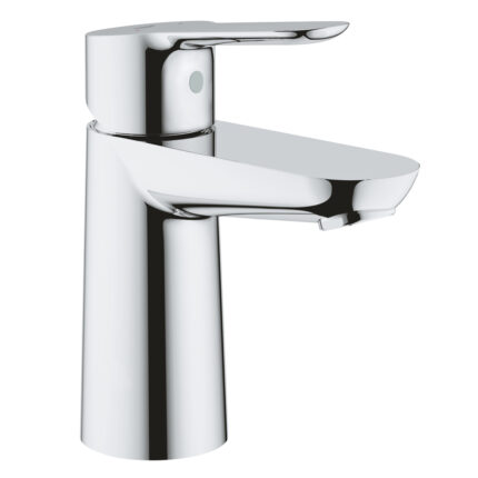Grohe BauEdge Tek Kumandalı Lavabo Bataryası S-Boyut, Krom - 23330000 - Lavabo Bataryası