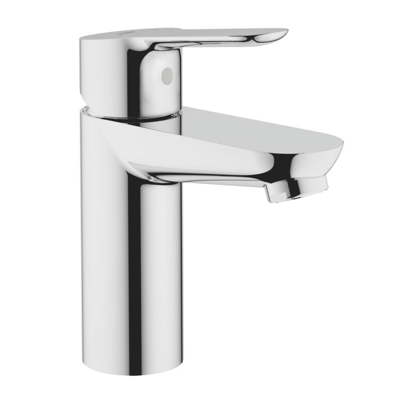 Grohe BauEdge Tek Kumandalı Lavabo Bataryası S-Boyut, Krom - 32858000 - Lavabo Bataryası
