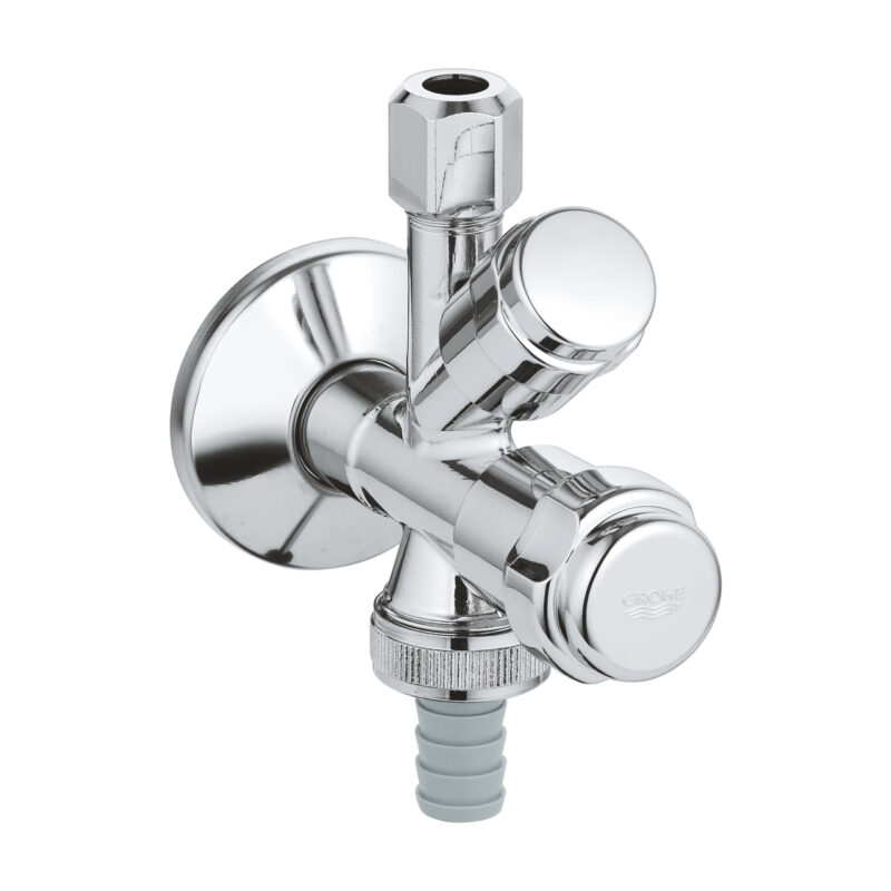 Grohe Bulaşık Makinaları Ve Eviye Bataryaları İçin Çift Çıkışlı Musluk, Krom - 41073000 - Banyo ve Mutfak Tamamlayıcı Gereçleri