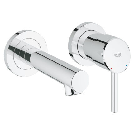 Grohe Concetto 2 Delikli Lavabo Bataryası S-Boyut, Krom - 19575001 - Lavabo Bataryası