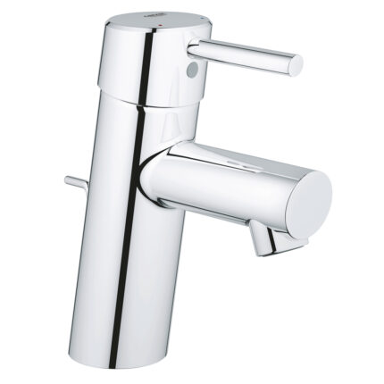 Grohe Concetto Tek Kumandalı Lavabo Bataryası S-Boyut, Krom - 3220410E - Lavabo Bataryası