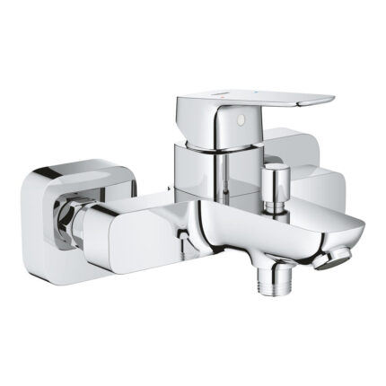 Grohe Cubeo Tek Kumandalı Banyo Bataryası, Krom - 1018130000 - Banyo Bataryası