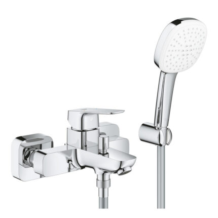 Grohe Cubeo Tek Kumandalı Banyo Bataryası, Krom - 1018140000 - Banyo Bataryası
