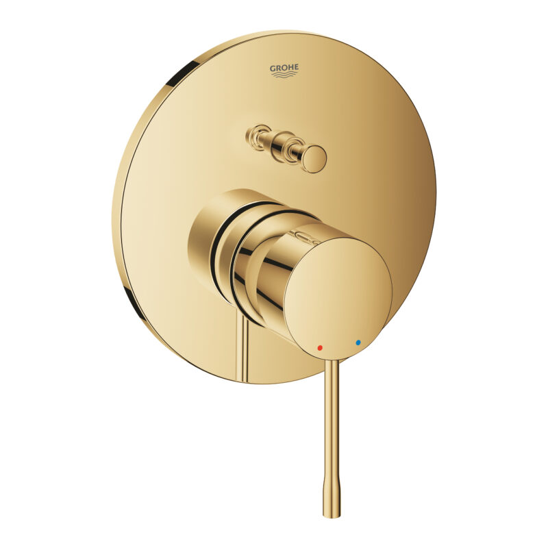 Grohe Essence Ankastre Banyo/Duş Bataryası, Cool Sunrise - 24167GL1 - Ankastre Banyo Bataryası, Ankastre Duş Bataryası