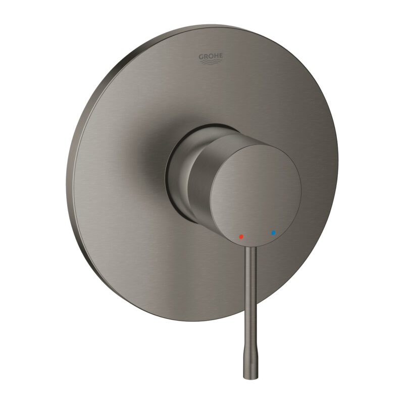 Grohe Essence Ankastre Duş Bataryası, Brushed Hard Graphite - 24168AL1 - Ankastre Duş Bataryası