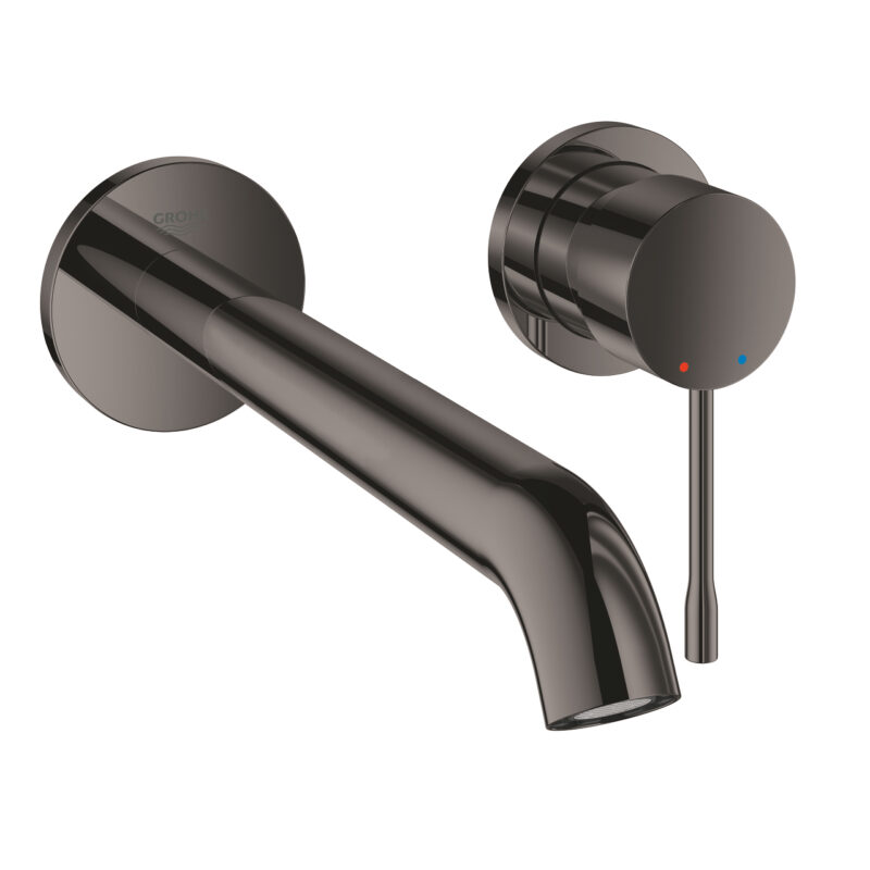 Grohe Essence İki Delikli Lavabo Bataryası L-Boyut, Hard Graphite - 29193A01 - Yüksek Lavabo Bataryası