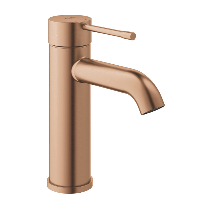 Grohe Essence Tek Kumandalı Lavabo Bataryası S-Boyut, Brushed Warm Sunset - 24172DL1 - Lavabo Bataryası