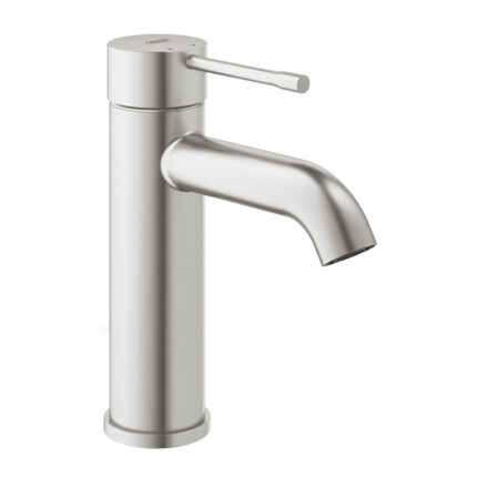 Grohe Essence Tek Kumandalı Lavabo Bataryası S-Boyut, Paslanmaz Çelik - 24172DC1 - Lavabo Bataryası