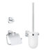 Banyocu | Banyocu.com.tr Grohe Essentials City 3'Ü 1 Arada Tuvalet Aksesuar Seti, Krom - 40407001 - Banyo Aksesuar Seti