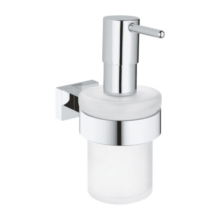 Grohe Essentials Cube Sıvı Sabunluk, Krom - 40756001 - Sıvı Sabunluk