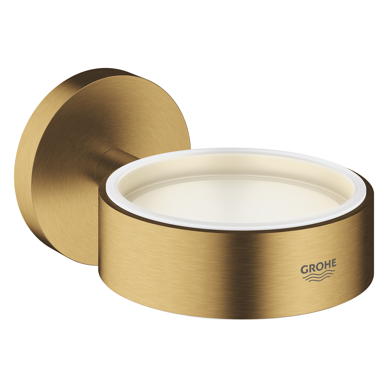 grohe essentials sabunluk tutacagi brushed cool sunrise 40369GN1 Grohe Essentials Sabunluk Tutacağı, Brushed Cool Sunrise - 40369GN1 - Sabunluk