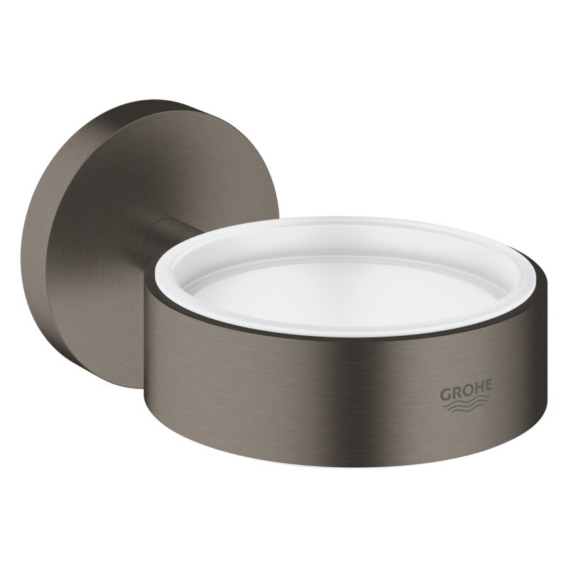 Grohe Essentials Sabunluk Tutacağı, Brushed Hard Graphite - 40369AL1 - Sabunluk