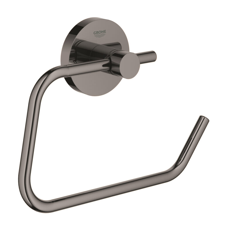 Grohe Essentials Tuvalet Kağıtlığı, Hard Graphite - 40689A01 - Tuvalet Kağıtlık