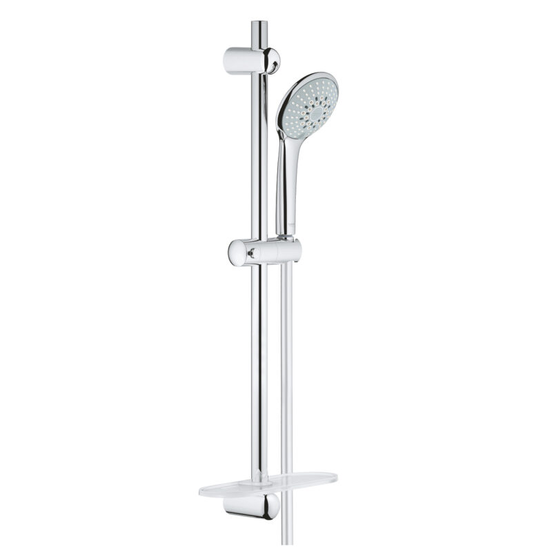 Grohe Euphoria 110 Champagne Sürgülü Duş Seti 3 Akışlı, Krom - 27232001 - Sürgülü Duş Setleri