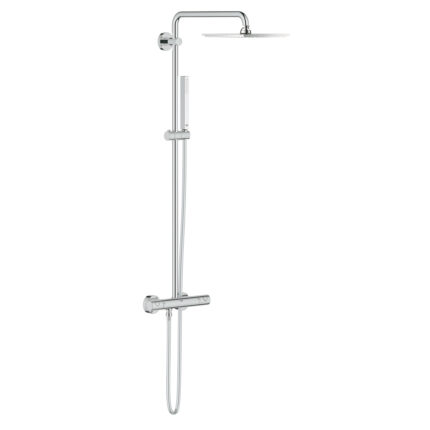 Grohe Euphoria System 230 Duvara Monte Termostatik Bataryalı Duş Sistemi, Krom - 26187000 - Duş Paneli ve Kolonu, Duş Setleri