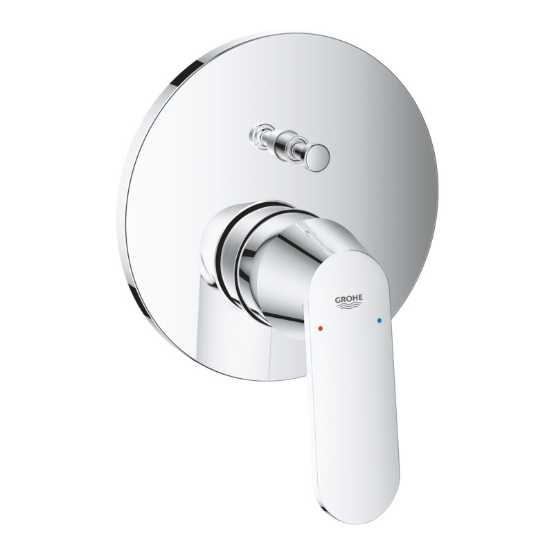 Grohe Eurocosmo Ankastre Banyo/Duş Bataryası, Krom - 24045000 - Ankastre Banyo Bataryası, Ankastre Duş Bataryası