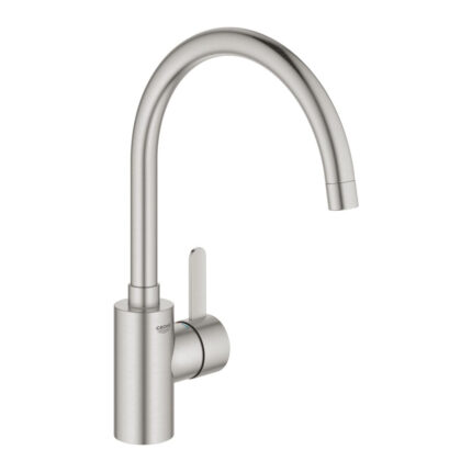 Grohe Eurocosmo Tek Kumandalı Eviye Bataryası, Paslanmaz Çelik - 32843DC2 - Mutfak Eviye Bataryası