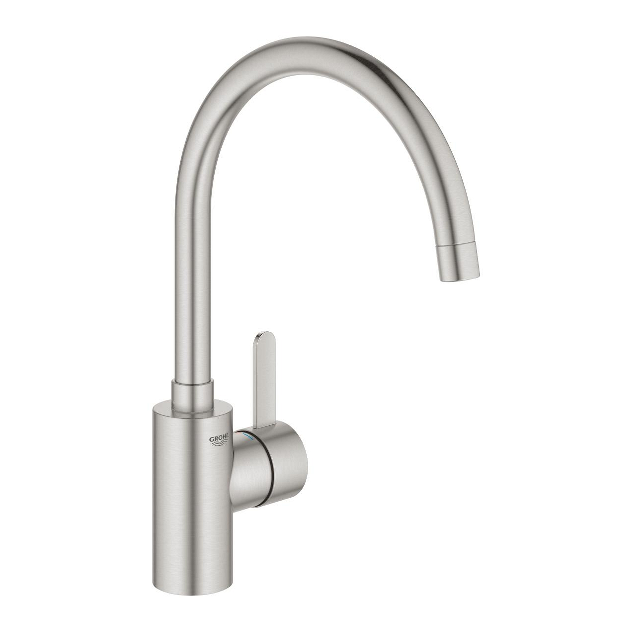 grohe eurocosmo tek kumandali eviye bataryasi paslanmaz celik 32843DC2 Grohe Eurocosmo Tek Kumandalı Eviye Bataryası, Paslanmaz Çelik - 32843DC2 - Mutfak Eviye Bataryası