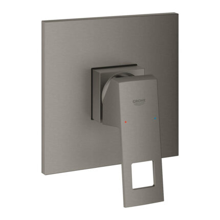 Grohe Eurocube Ankastre Duş Bataryası, Brushed Hard Graphite - 24061AL0 - Ankastre Duş Bataryası