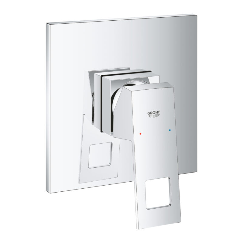 Grohe Eurocube Ankastre Duş Bataryası, Krom - 24061000 - Ankastre Duş Bataryası