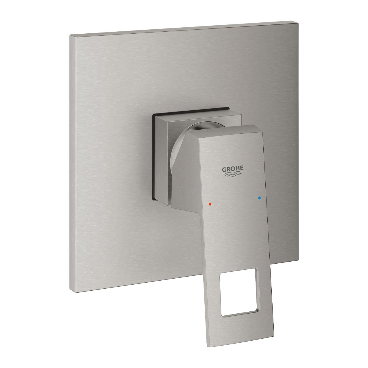 grohe eurocube ankastre dus bataryasi paslanmaz celik 24061DC0 Grohe Eurocube Ankastre Duş Bataryası, Paslanmaz Çelik - 24061DC0 - Ankastre Duş Bataryası