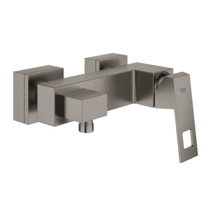 Grohe Eurocube Tek Kumandalı Duş Bataryası, Brushed Hard Graphite - 23145AL0 - Duş Bataryası