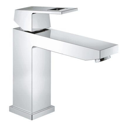 Grohe Eurocube Tek Kumandalı Lavabo Bataryası M-Boyut, Krom - 23446000 - Lavabo Bataryası