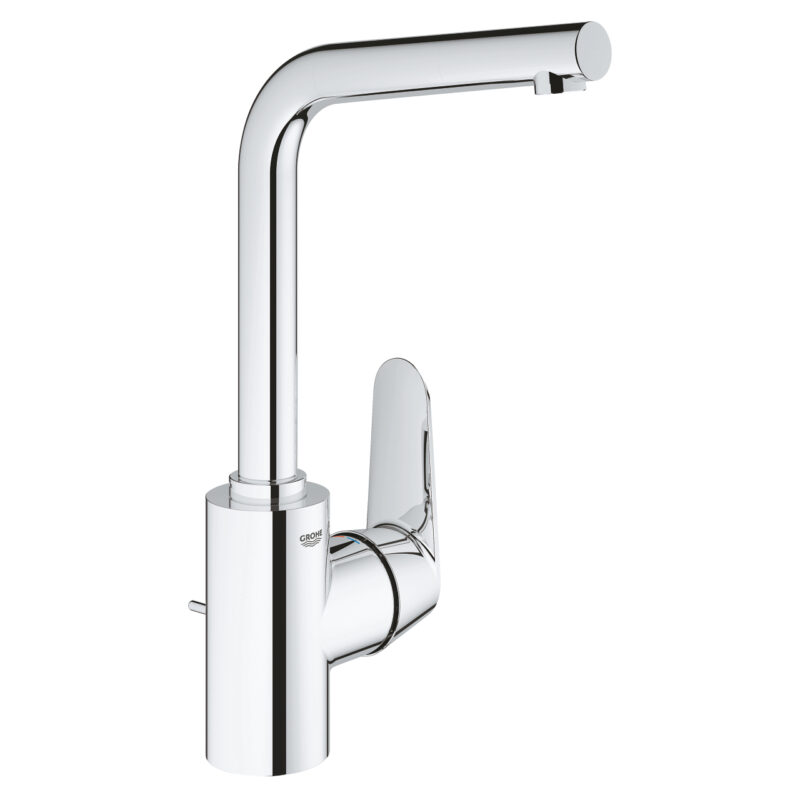 Grohe Eurodisc Cosmopolitan Tek Kumandalı Lavabo Bataryası 1/2″ L-Boyut, Krom - 23054003 - Çanak Lavabo Bataryası