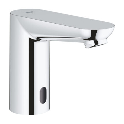 Grohe Euroeco Cosmopolitan E Fotoselli Lavabo Bataryası, Tek Su Girişli, Krom - 36271000 - Fotoselli Lavabo Bataryası
