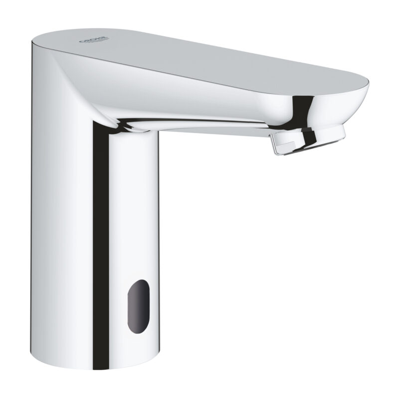 Grohe Euroeco Cosmopolitan E Fotoselli Lavabo Bataryası, Tek Su Girişli, Krom - 36269000 - Fotoselli Lavabo Bataryası