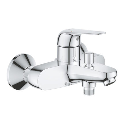Grohe Euroeco Tek Kumandalı Banyo Bataryası, Krom - 32743001 - Banyo Bataryası