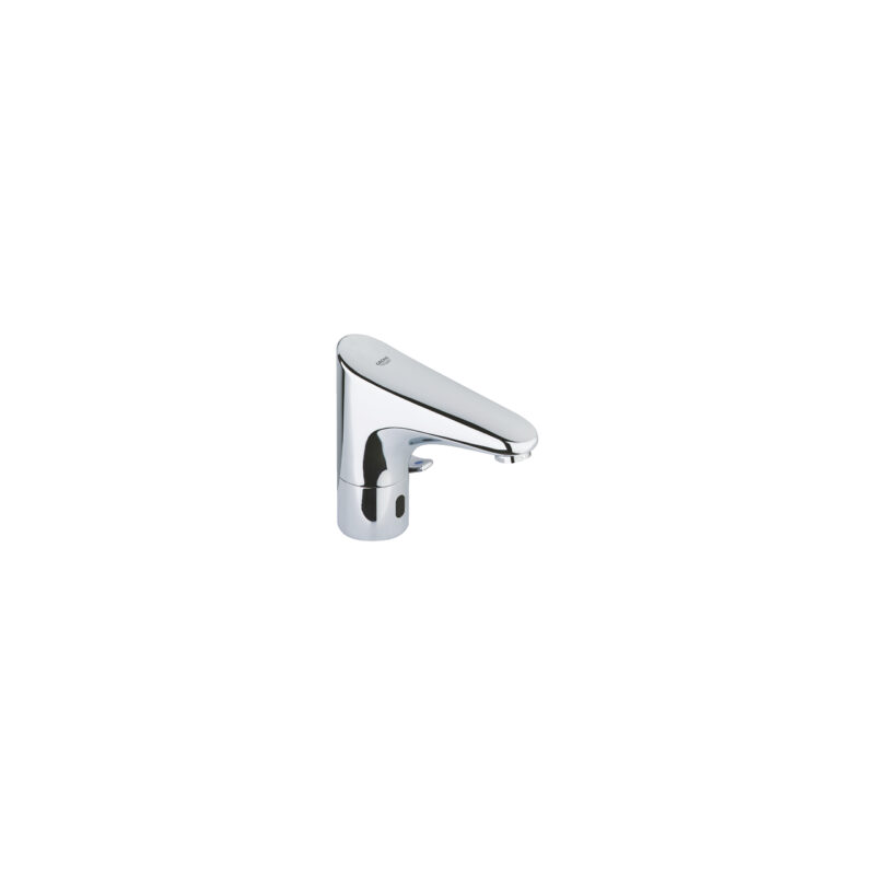 Grohe Europlus E Fotoselli Lavabo Bataryası, 1/2″, Çift Su Girişli Ayarlanabilir Sıcaklık Sınırlayıcısı, Krom - 36015001 - Fotoselli Lavabo Bataryası