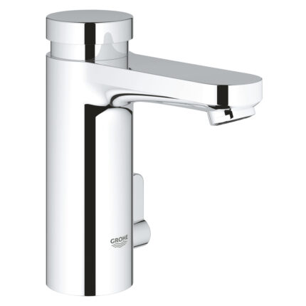 Grohe Eurosmart Cosmopolitan T Çift Su Girişli, Sıcaklık Sınırlayıcılı, Zaman Ayarlı Lavabo Bataryası, Krom - 36317000 - Lavabo Bataryası