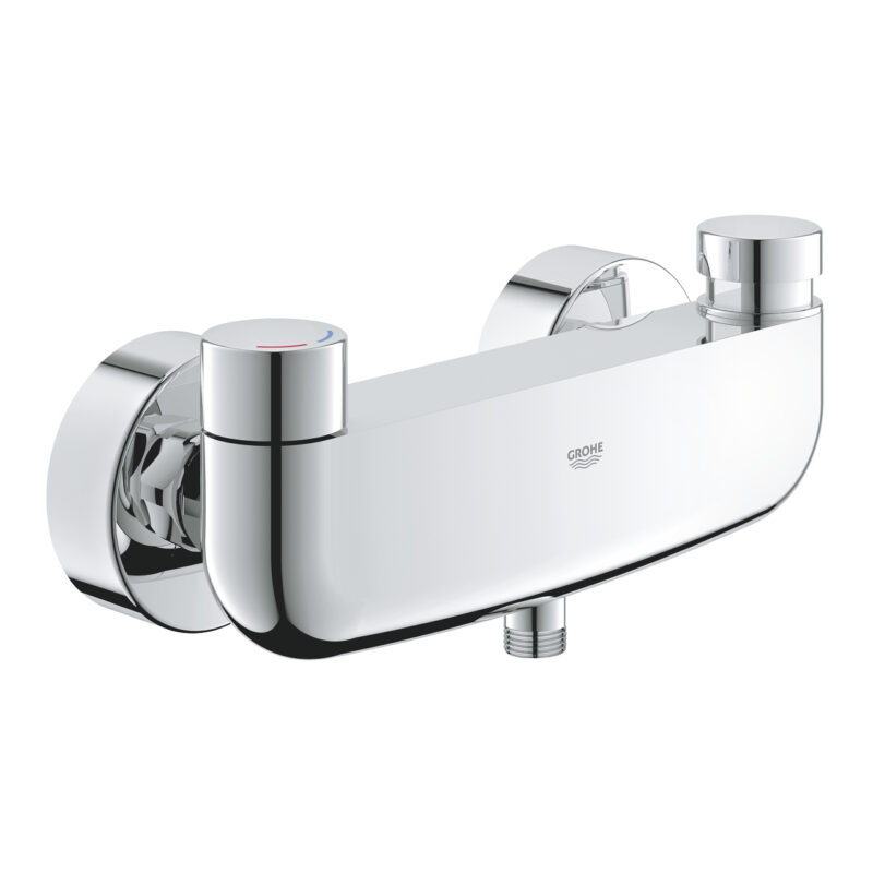 Grohe Eurosmart Cosmopolitan T Zaman Ayarlı Duş Bataryası 1/2″, Kelebek Ve Ayarlanabilir Sıcaklık Sınırlayıcı İle, Krom - 36320000 - Duş Bataryası