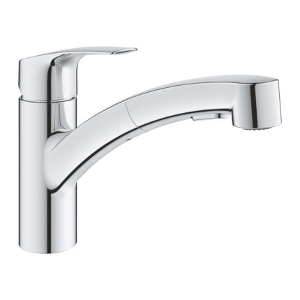 Grohe Eurosmart Tek Kumandalı Eviye Bataryası, Krom - 30305001 - Mutfak Eviye Bataryası