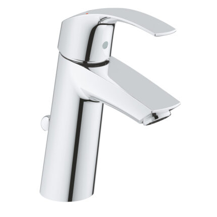 Grohe Eurosmart Tek Kumandalı Lavabo Bataryası M-Boyut, Krom - 23322001 - Lavabo Bataryası