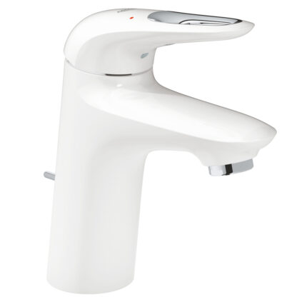 Grohe Eurostyle Tek Kumandalı Lavabo Bataryası S-Boyut, Ay Beyazı/Krom - 33558LS3 - Lavabo Bataryası