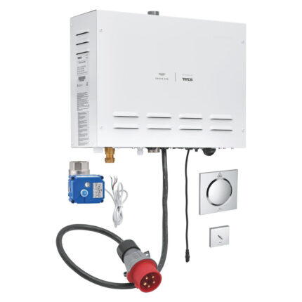 Grohe F-Digital Deluxe Steam Generator 9.9 Kw With Steam Outlet And Temperature Sensor - 26828000 - Banyo ve Mutfak Tamamlayıcı Gereçleri