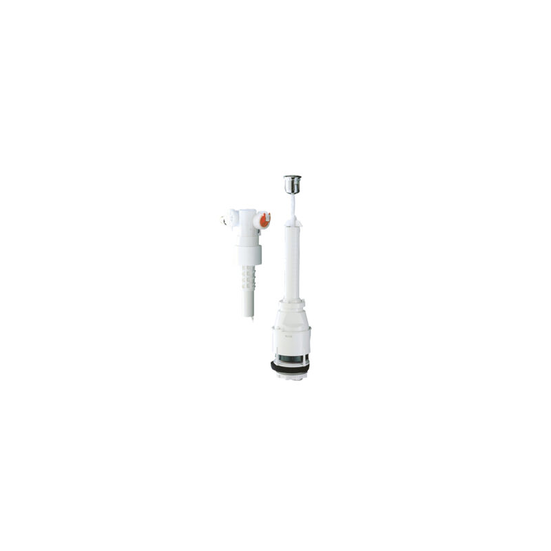 Grohe Gömme Rezervuar Doldurma Ve Boşaltma Grubu, Mat Krom/Krom - 37521PI0 - Gömme Rezervuarlar