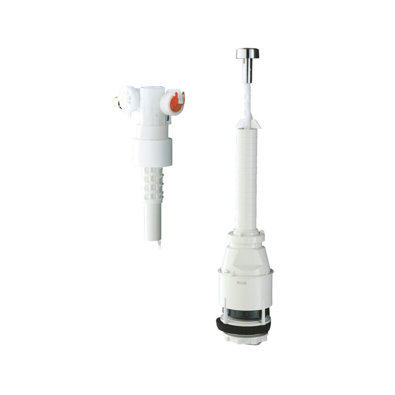 Grohe Gömme Rezervuar Doldurma Ve Boşaltma Grubu, Mat Krom/Krom - 37078PI0 - Gömme Rezervuarlar