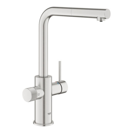 Grohe Grohe Blue Pure Minta Filter Faucet With Pull-Out Spout, Paslanmaz Çelik - 30590DC0 - Banyo ve Mutfak Tamamlayıcı Gereçleri