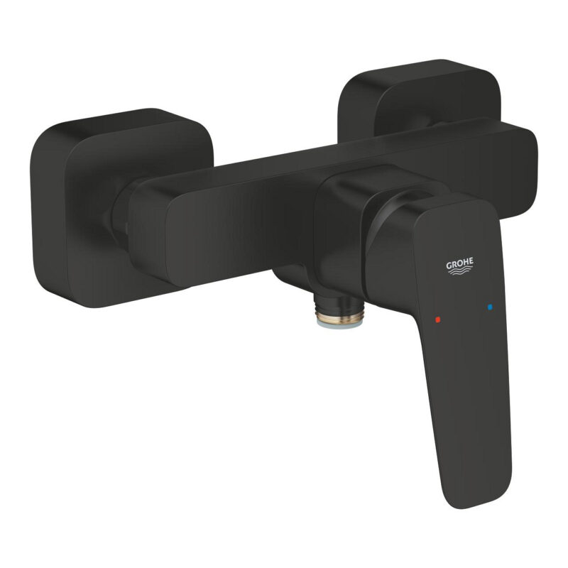 Grohe Grohe Cubeo Tek Kumandalı Duş Bataryası, Mat Siyah - 1018242430 - Duş Bataryası