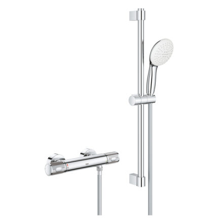 Grohe Grohtherm 1000 Performance Termostatik Duş Bataryası, Krom - 34834001 - Duş Bataryası
