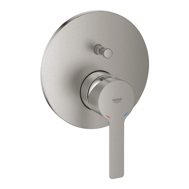Grohe Lineare Ankastre Banyo/Duş Bataryası, Paslanmaz Çelik - 24064DC1 - Ankastre Banyo Bataryası, Ankastre Duş Bataryası