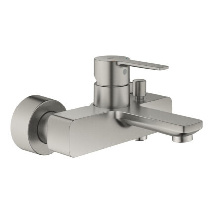 Grohe Lineare Tek Kumandalı Banyo Bataryası, Paslanmaz Çelik - 33849DC1 - Banyo Bataryası