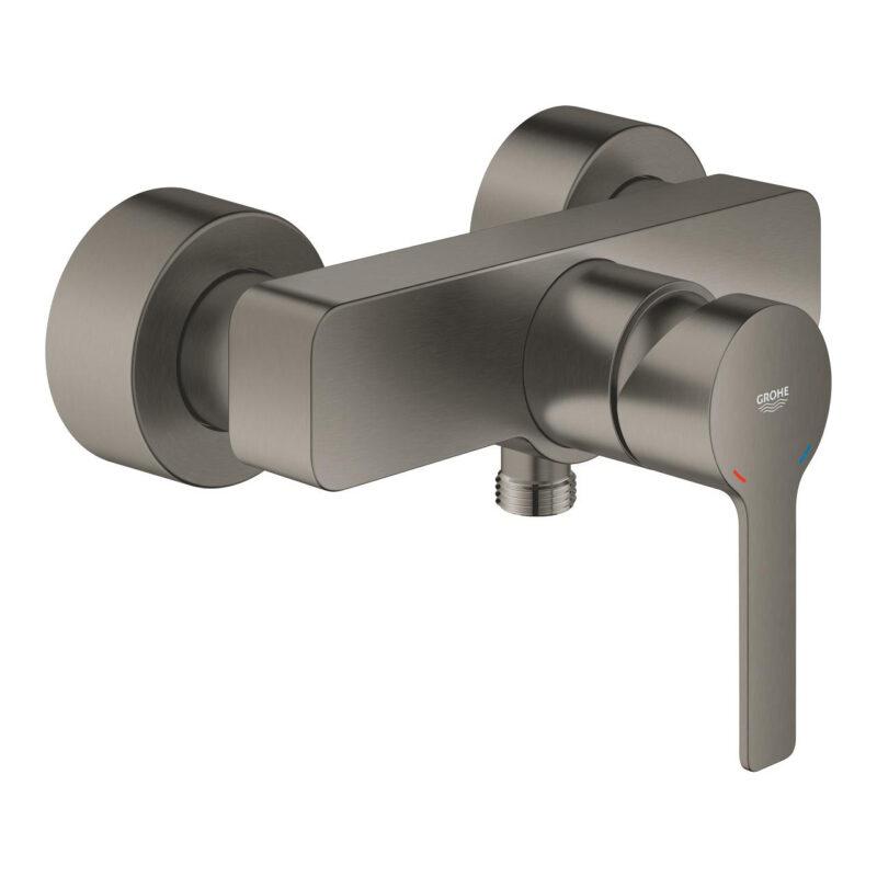 Grohe Lineare Tek Kumandalı Duş Bataryası, Brushed Hard Graphite - 33865AL1 - Duş Bataryası