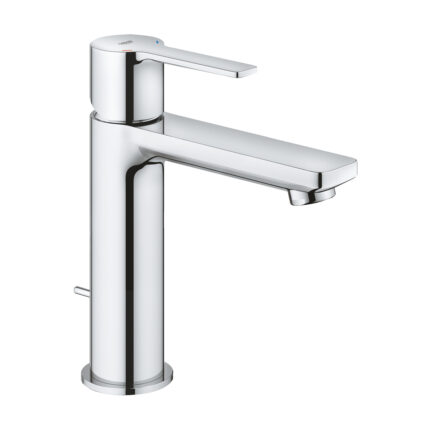 Grohe Lineare Tek Kumandalı Lavabo Bataryası S-Boyut, Krom - 32114001 - Lavabo Bataryası