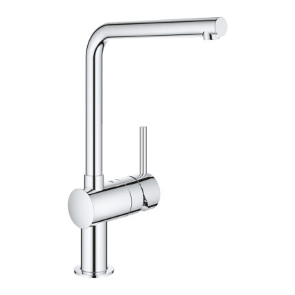 Grohe Minta Tek Kumandalı Eviye Bataryası, Krom - 31375000 - Mutfak Eviye Bataryası