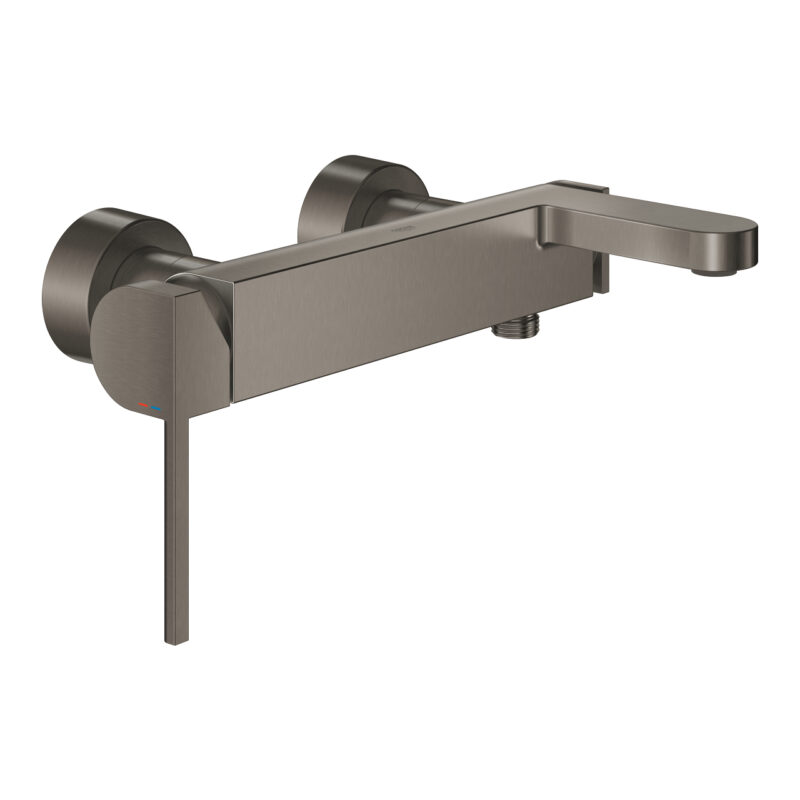 Grohe Plus Tek Kumandalı Banyo Bataryası, Brushed Hard Graphite - 33553AL3 - Banyo Bataryası
