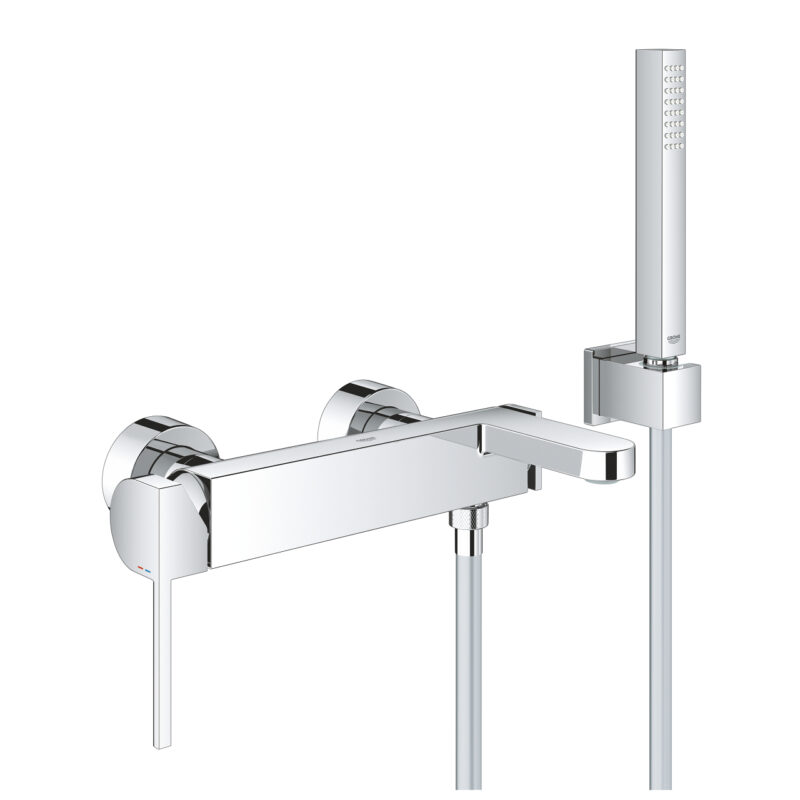 Grohe Plus Tek Kumandalı Banyo Bataryası, Krom - 33547003 - Banyo Bataryası